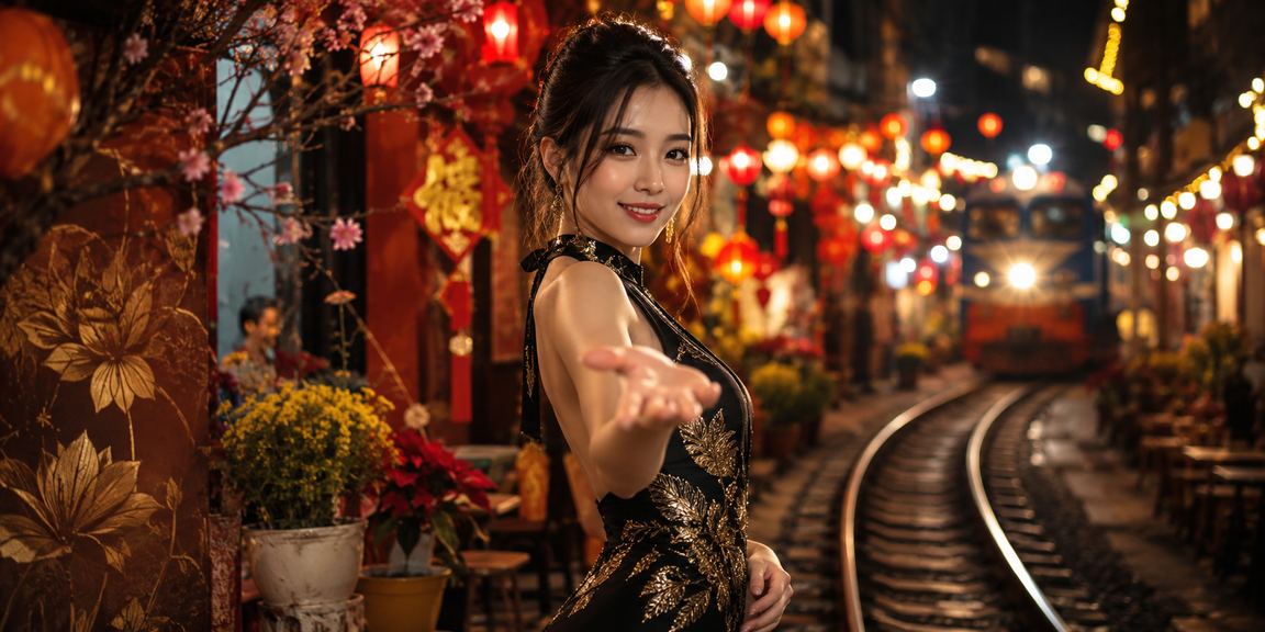 Không khí lễ hội Tết Hà Nội – hình ảnh đặc trưng của người dùng Vietnam trên nền tảng xsgialai